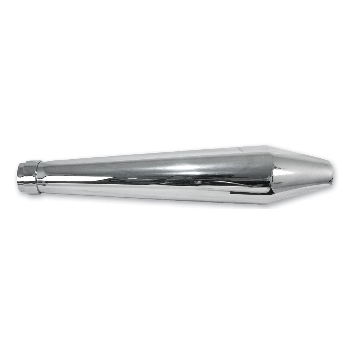 EMGO Chrome Cafe Muffler 19″ Long