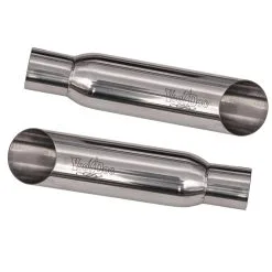 Voodoo High Performance Polished Shorty Exhaust