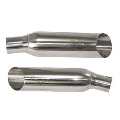 Voodoo High Performance Polished Shorty Exhaust