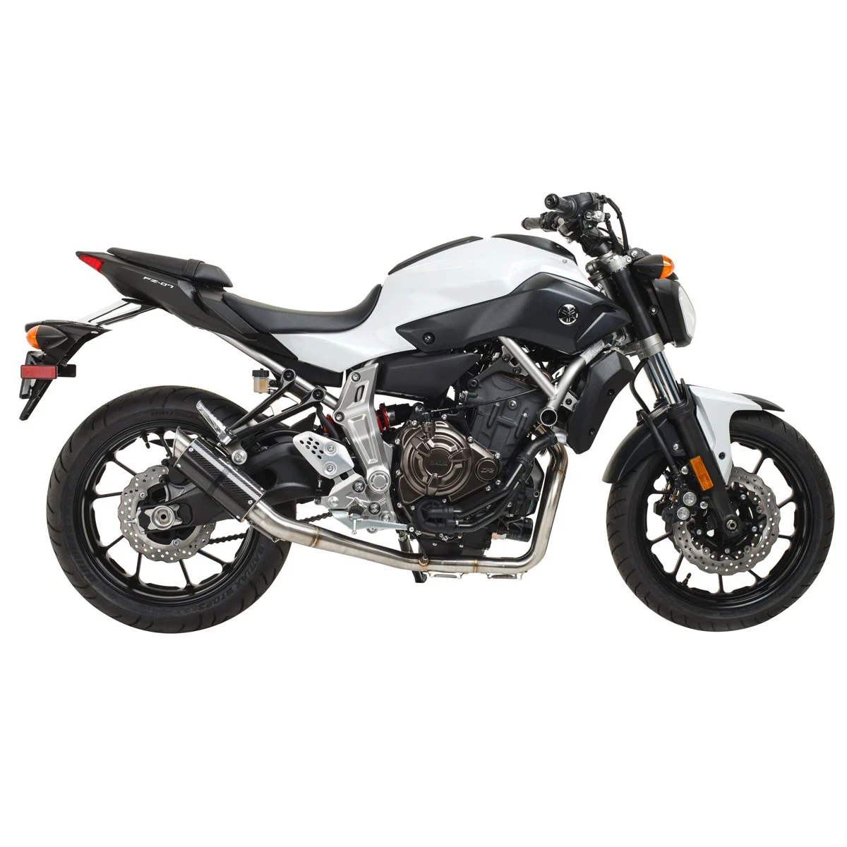 HOT BODIES Hotbodies MGP II Full Exhaust System Carbon Fiber W/ Stainless End Cap