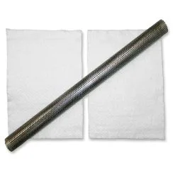 LA Choppers 24" Stainless Exhaust Baffle With Packing