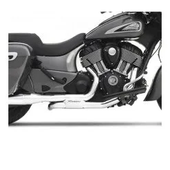 Rinehart Racing Slimline Duals Chrome Header Kit