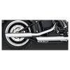 Vance & Hines PCX 3" Round Twin Slash Slip-On Mufflers Chrome