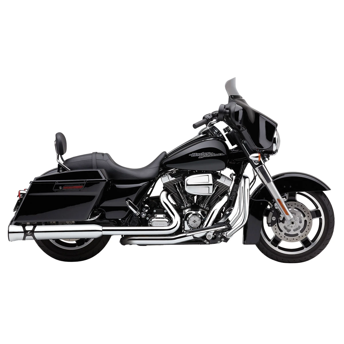 Cobra 4" Race-Pro Slip-On Chrome Mufflers - Image 2