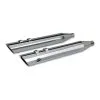 S&S Cycle 4" Slash Down Chrome Slip-On Mufflers