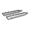S&S Cycle 4" Slash Down Chrome Slip-On Mufflers