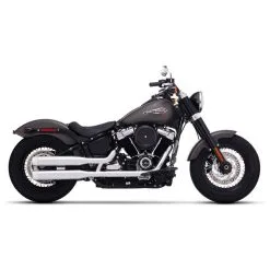 Rinehart Racing 3-1/2" Slip-On Muffler Chrome With Chrome End Cap