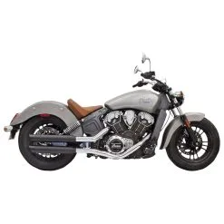 Bassani 3" Slash Cut Black Slip-On Mufflers