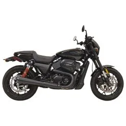 Bassani 4" Performance Megaphone Black Slip-On Muffler