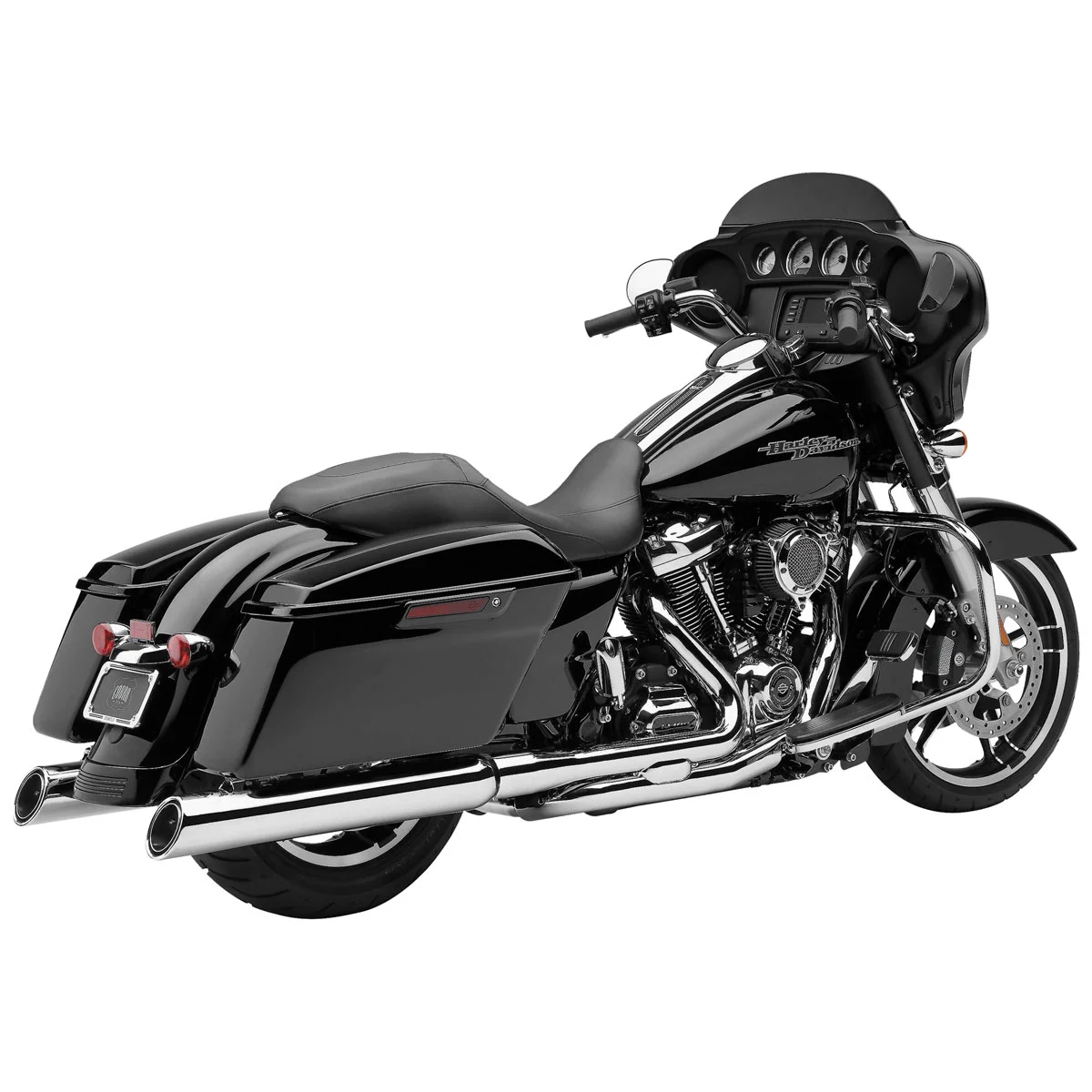 Cobra 4" 909 Uppercut Chrome Slip-On Mufflers