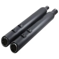 Cobra 4" Uppercut Black Slip-On Mufflers