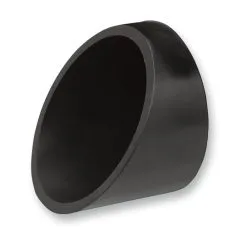 Bassani 3" Firepower Series Black Slash End Cap