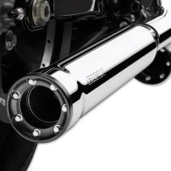 Cobra 3" RPT Slip On Mufflers Chrome