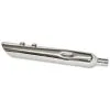 Full Boar Exhaust 4" Angle Cut Chrome Slip-On Mufflers