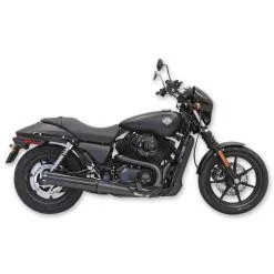 Bassani 4" Straight Black Slip-On Muffler