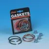 Genuine James Gaskets Genuine James Exhaust Gasket Kit With Copper Crush Rings