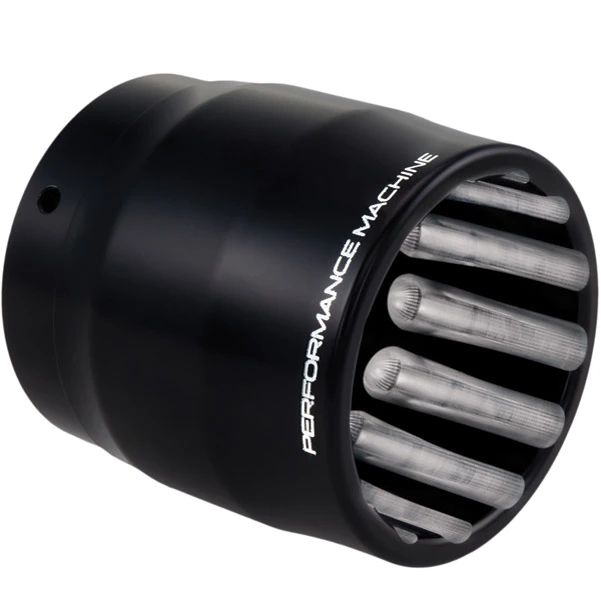 Performance Machine Exhaust Tip Clean Cut For Bassani Short Megaphone - Image 2