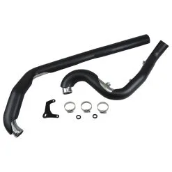 Cobra True Dual Head Pipes Black