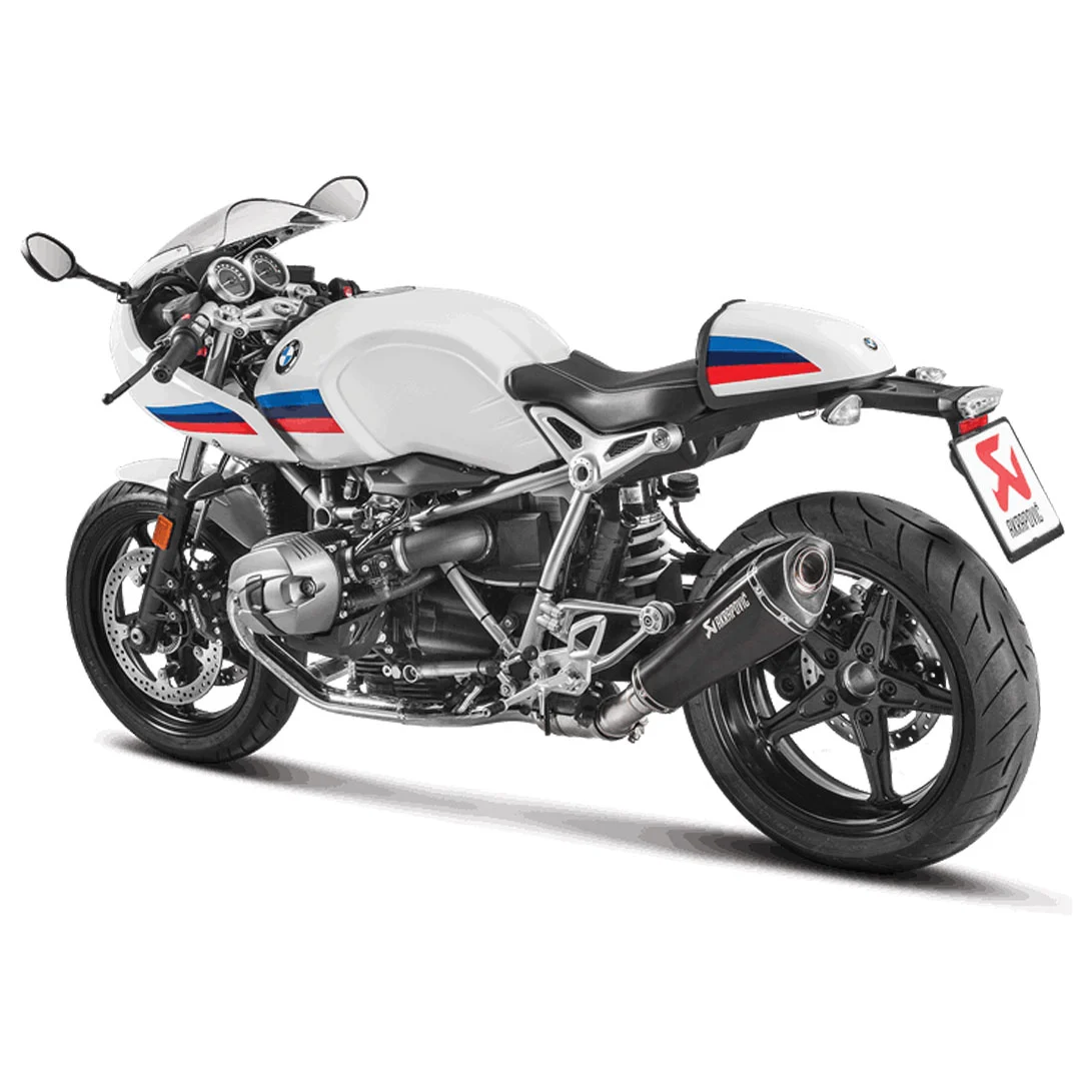 Akrapovic BLK TI/CF Slip-On Exhaust - Image 2