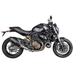 Akrapovic BLK TI/CF Slip-On Exhaust