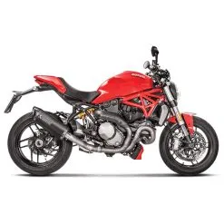 Akrapovic BLK TI/CF Slip-On Exhaust