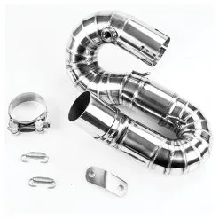 Lextek Stainless Steel Cat Delete Pipe