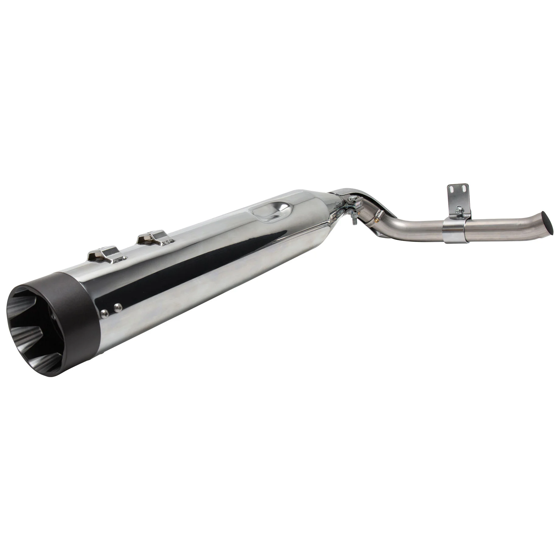 S&S Cycle Shadow Pipe Chrome For Sidewinder 2-into-1 Exhaust