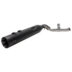 S&S Cycle Shadow Pipe Black For Sidewinder 2-into-1 Exhaust