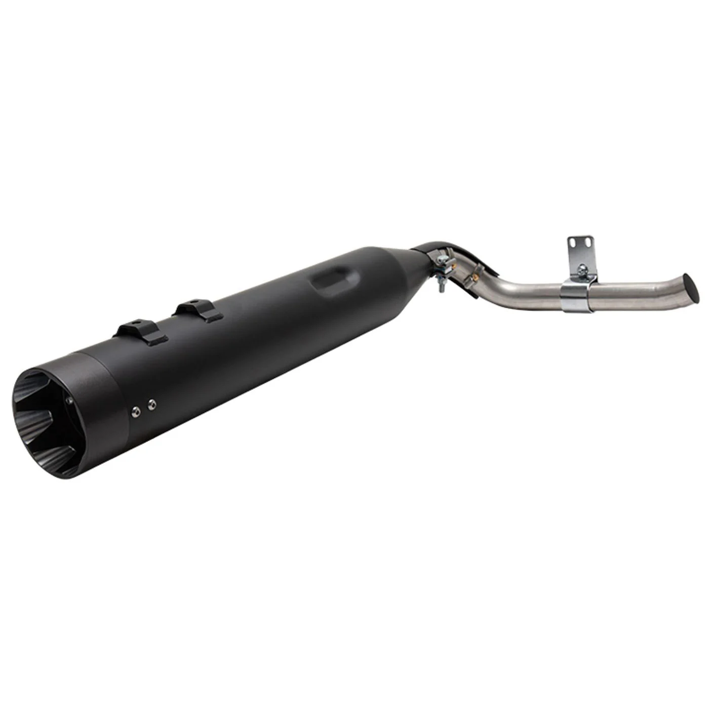 S&S Cycle Shadow Pipe Black For Sidewinder 2-into-1 Exhaust