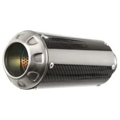 HOT BODIES Hotbodies MGP II Carbon Fiber Slip-On Exhaust W/Stainless End Cap