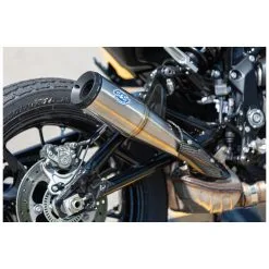 S&S Cycle Grand National Slip-On Muffler With Carbon Fiber Heat Shield