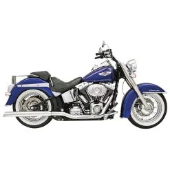 Bassani Power Curve True-Dual Crossover Chrome Header Pipes