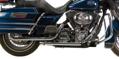 Paughco 1-3/4" Staggered Dual Slash-Cut Drag Pipes - Image 2