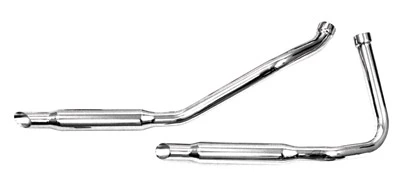 Paughco 1-3/4" Over-The-Transmission Slash-Cut Exhaust System