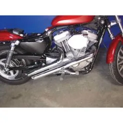 V-Twin Manufacturing 2" Side Drag Pipe Viper Exhaust System