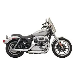 Bassani 3" Firepower Chrome Slash-Cut Slip-On Mufflers