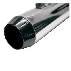 Bassani Black Billet End Cap