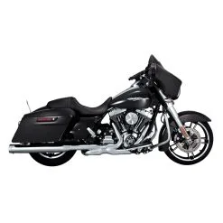 Vance & Hines Monster Rounds Slip Ons Chrome