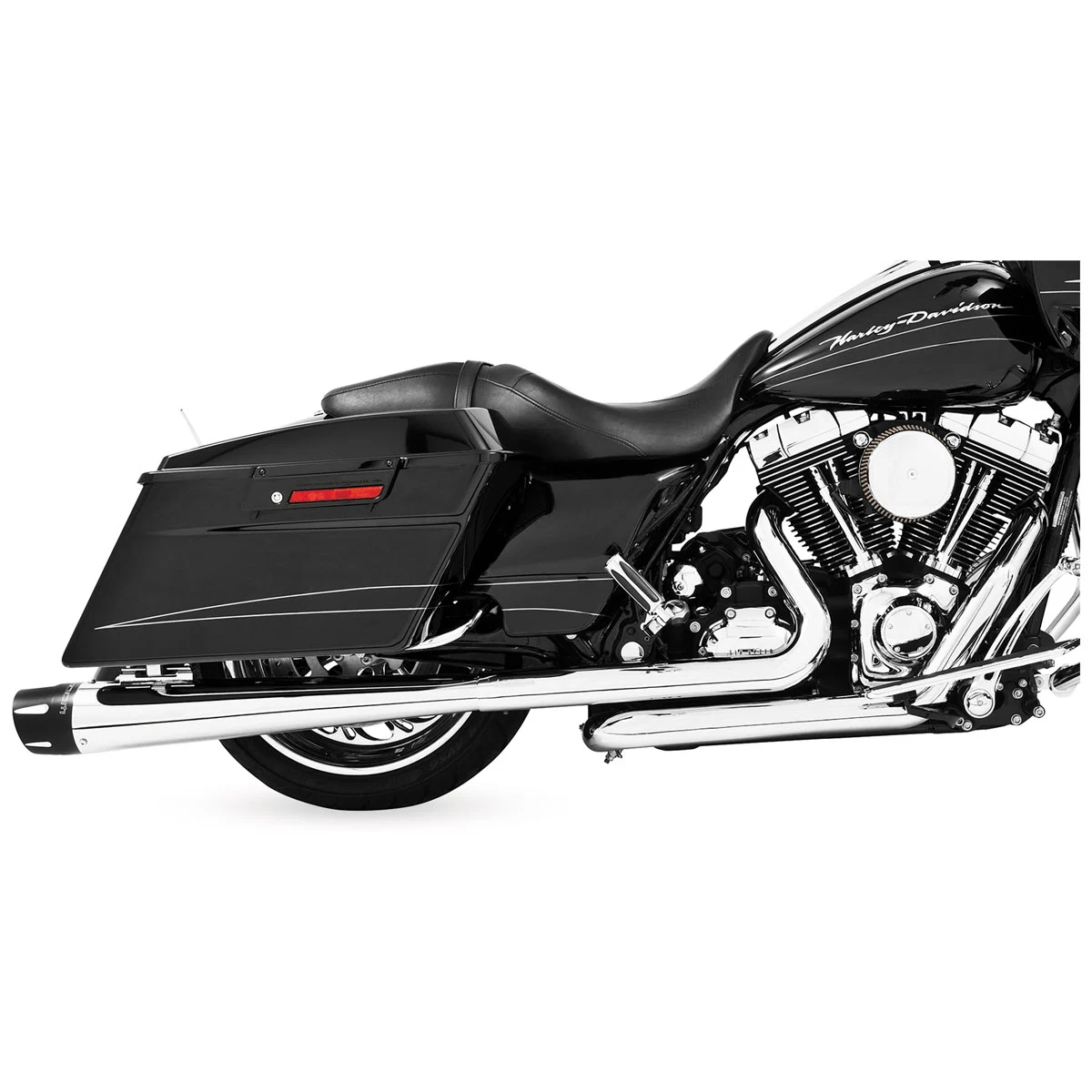 Freedom Performance Exhaust Freedom Performance 4.5" Combat Series Chrome Slip-On Mufflers
