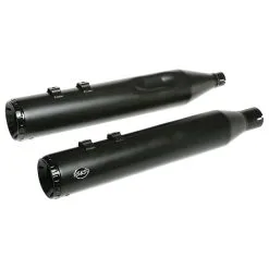 S&S Cycle 4.5" GNX Black Slip-On Mufflers