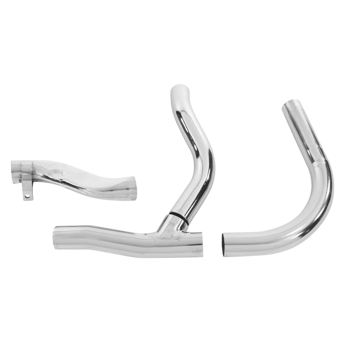 V-Twin Manufacturing Replica 2-into-1 Chrome Header Set