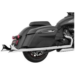 Freedom Performance Exhaust Freedom Performance 2.5" Sharktail Long Chrome Slip-On Mufflers