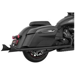 Freedom Performance Exhaust Freedom Performance 2.5" Sharktail Long Black Slip-On Mufflers