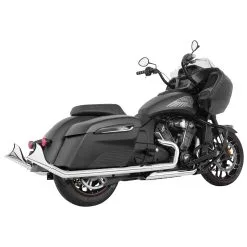 Freedom Performance Exhaust Freedom Performance 2.5" Sharktail Upswept Chrome Slip-On Mufflers