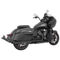 Freedom Performance Exhaust Freedom Performance 2.5" Sharktail Upswept Black Slip-On Mufflers