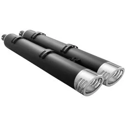 Freedom Performance Exhaust Freedom Performance 4" Racing Black Slip-On Mufflers