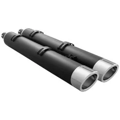 Freedom Performance Exhaust Freedom Performance 4" Liberty Black Slip-On Mufflers