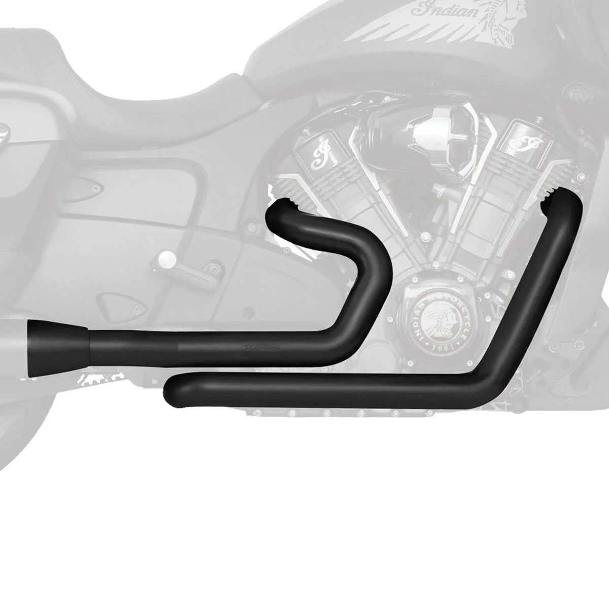 Freedom Performance Exhaust Freedom Performance True-Dual Black Headers