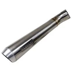 Bassani 4" Short Megaphone Muffler Low Mount