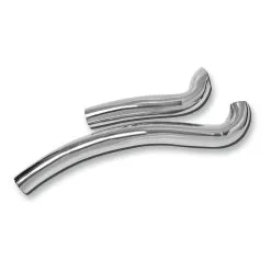 Bassani Radial Sweeper Chrome Heat Shields